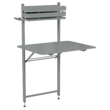 Zahradní stůl Skládací balkónový stůl Fermob BISTRO 57x77cm - Lapilli Grey