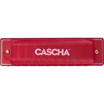 Foukací harmonika Cascha Fun Blues Red + prodloužená záruka 3 roky