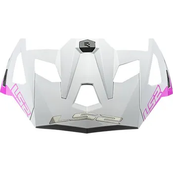 Motodoplněk LS2 Helmets LS2 MX703 PEAK VICTORY FLUO PINK VIOLET