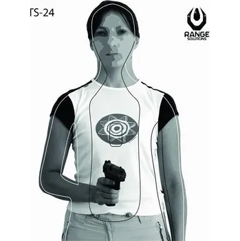 Střelecký terč TS-24 - 50ks, 580x490 mm, Range Solutions