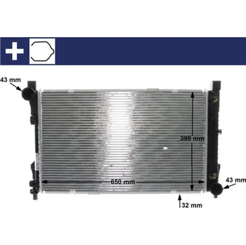Autodíl Chladič, chlazení motoru MAHLE CR 1478 000S