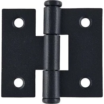 Nábytkové kování Závěs dvouramenný 20(50)mm černý mat (50/800)