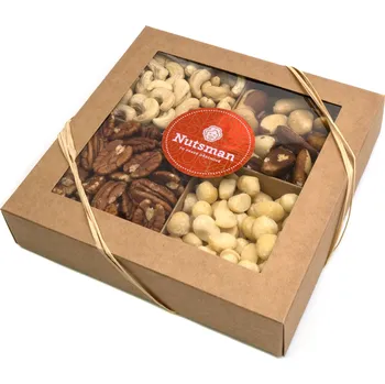 NUTSMAN Dárková kazeta ořechy deluxe 600 g