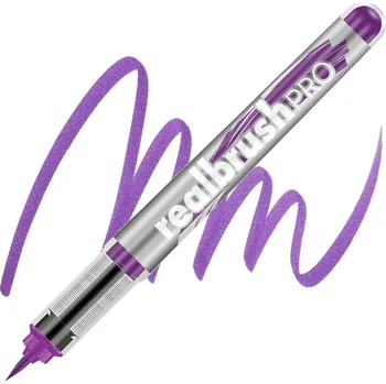 Akvarelová fixa KARIN RealBrush PRO, NEON Violet 6172