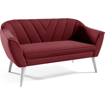 Pohovka Dvojsedačka Valera - Velutto 32 Barva nožiček: Bílá