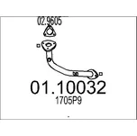 Výfuková trubka MTS 01.10032