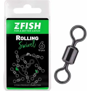 Zfish obratlík Rolling Swivel 10ks 8