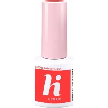 Lak na nehty Hi Hybrid Hybrid lak 235 Neon Salmon 5ml