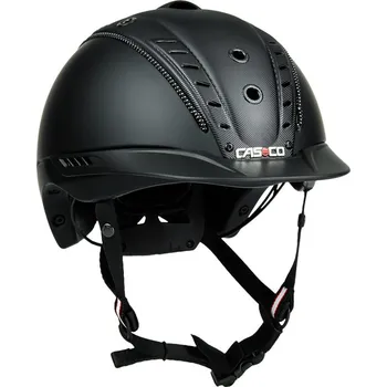 Jezdecká přilba CASCO Helma Mistrall-2 Edition CASCO, black/black structure Obvod hlavy: 60-63 cm
