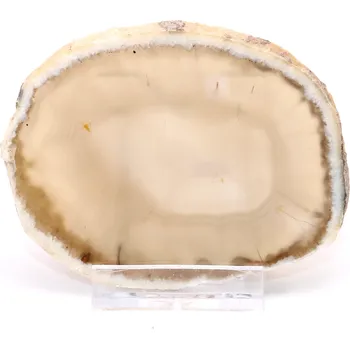 Přírodní kámen Magieprirody.cz Achátový plát velikost 9 cm + stojánek #1758 - Top kvalita