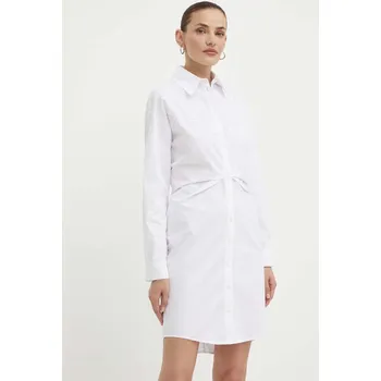 Dámské šaty Bavlněné šaty Pinko bílá barva, mini, 103737 A1XO 103737.A1XO 00X, vel. 38