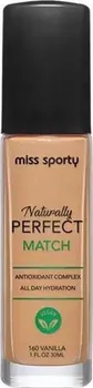 Make-up Miss Sporty Naturally Perfect Match hydratační make-up 30 ml