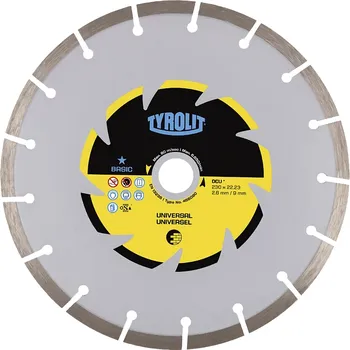 Řezný kotouč TYROLIT Diamantový kotouč BASIC C3 Rozměry: 150x2,6x22