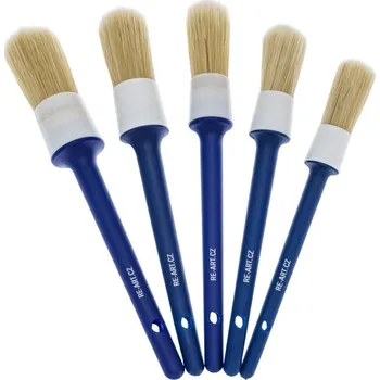 Umělecký štětec RE-ART Kulatý restaurátorský štětec Velikost: 8 - (29mm)