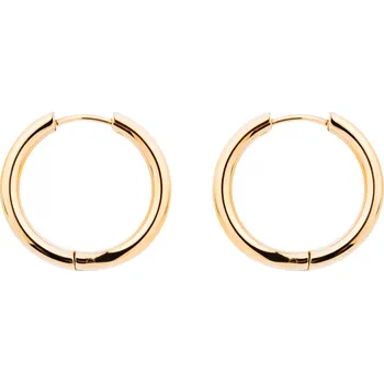 Náušnice franco bene Velké kroužky - pozlacené | 2281