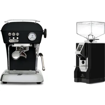 Kávovar Ascaso Dream ONE, Dark Black + Eureka Mignon Bravo, CR black