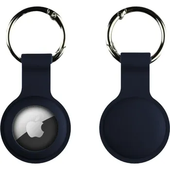 Silikonová klíčenka pro Airtag Tmavě Modrá