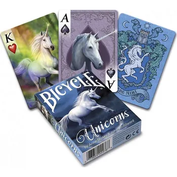 Pokerová karta Bicycle Hrací karty 24768 Anne Stokes Unicorn, Jednorožec