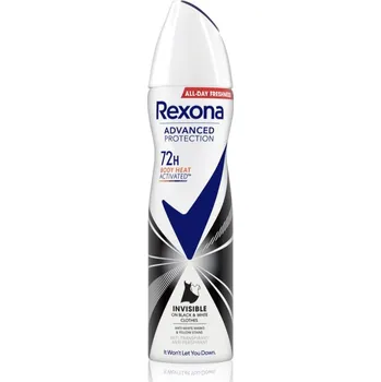 Rexona Advanced Protection Invisible deodorant ve spreji proti bílým a žlutým skvrnám 150 ml