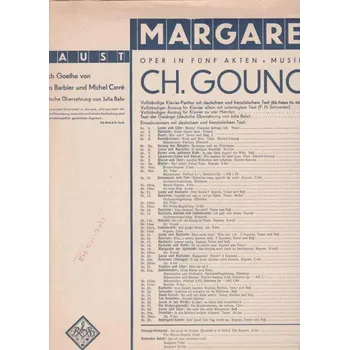 Charles Gounod - Faust Valentin´s Gebet