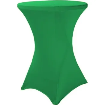 Napínací potah Elastický ubrus PRO na koktejlový stůl 70-80 cm (300 g/m2) Barva: zelená