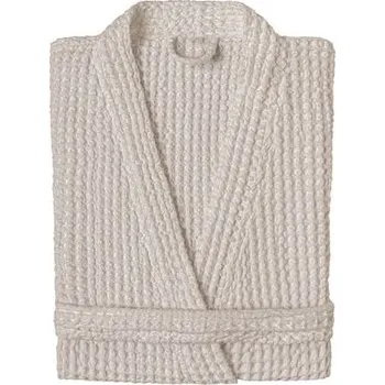 Dámský župan Vaflový Kimono Župan Sorema Favo 420 gsm Fog (hnědá) Barva: Béžová _ FOG 23396, Velikost: M