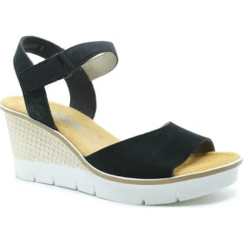 Dámské sandále RIEKER 68590-14 blue, dámské sandály vel.42