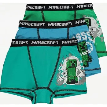 Chlapecké spodní prádlo GEORGE 3 ks modrá 152