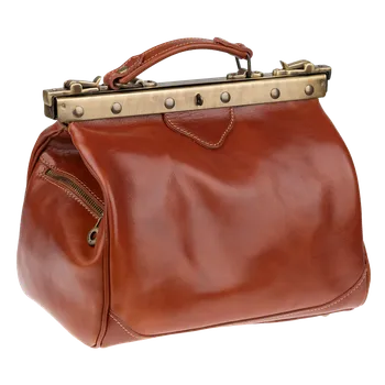 Kabelka NovaKabelka.cz Kožená italská kabelka Regina Camel