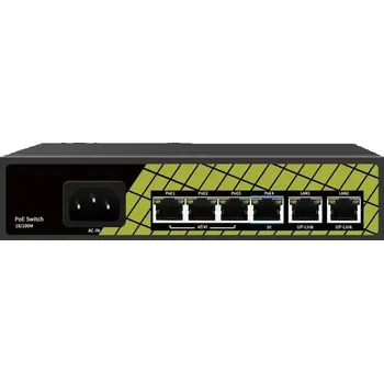 Switch Conexpro Switch GNT-P9206EA 2x LAN, 4x LAN s PoE, 60W