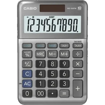 Kancelářská technika Kalkulačka casio MS 100FM 10místná