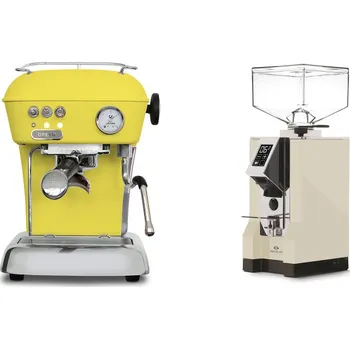 Kávovar Ascaso Dream ONE, Sun Yellow + Eureka Mignon Specialita, CR…
