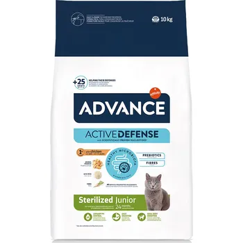 Krmivo pro kočku 2x10kg Advance Sterilized Junior kuřecí