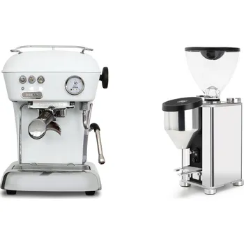 Příprava kávy Ascaso Dream ONE, Cloud White + Rocket Espresso GIANNINO,…