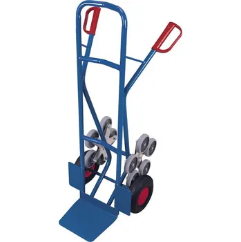 Rudl Rudl VARIOfit, ocelový speciál pro schody a plochu, nosnost 200 kg, lopata 250 x 300 mm, bantamová kola + hvězda