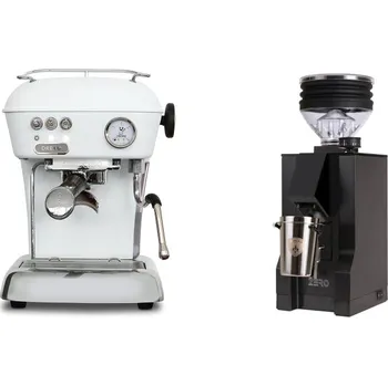 Kávovar Ascaso Dream ONE, Cloud White + Eureka Mignon Zero, BL black