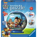 Ravensburger Puzzle 121861 Paw Patrola, Psí tlapková patrola puzzleball 72d