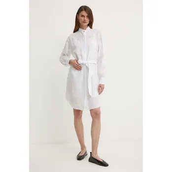 Dámské šaty Šaty Boss Orange 50511827 bílá 00X, vel. 36