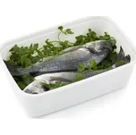 Plastové krabičky do mrazáku, Rotho FREEZE, bílá, 1 x 3,7l (30x20x9)