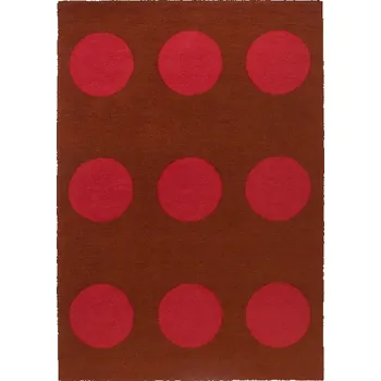 Koberec Ooutdoorový koberec B&C Habitat festival dots red 495800 Brink & Campman 140 x 200