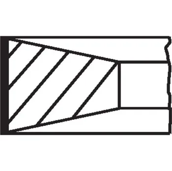 Píst motoru Sada pístních kroužků MAHLE 007 RS 00105 0N0