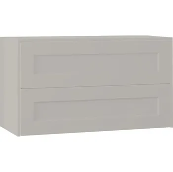 Koupelnový nábytek EBS Laca Skříňka umyvadlová s deskou 103,2 cm, šedá matná, LACA100S