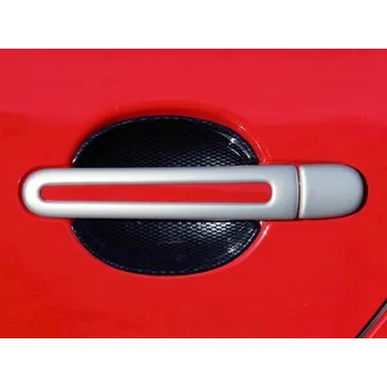 Auto-moto Milotec Stříbrné oválné kryty klik Škoda Roomster (2006 - 2015) -