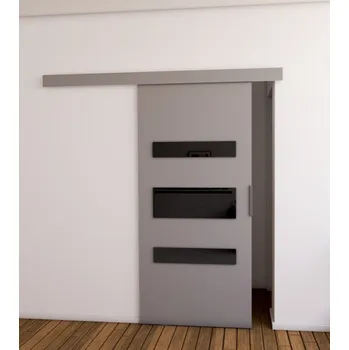 Interiérové dveře Nábytek PEGAS s.r.o. Posuvné dveře STANDART D90, Šedá