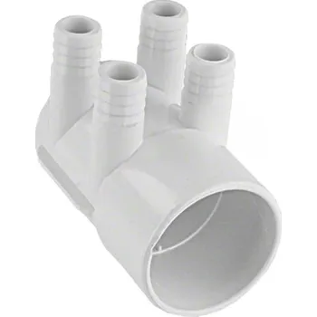 Pooltechnika Rozdělovač vody Waterway 4 vývody, koncový d60-3/4"