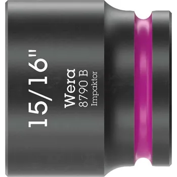 Gola hlavice Wera 005525 Nástrčná hlavice 3/8&quot; šestihran 15/16 Impaktor, 8790 B