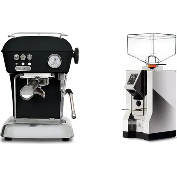 Kávovar Ascaso Dream ONE, Dark Black + Eureka Mignon Perfetto, CR chrome