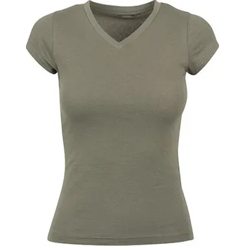 Build Your Brand Dámské tričko BY062 Olive 3XL