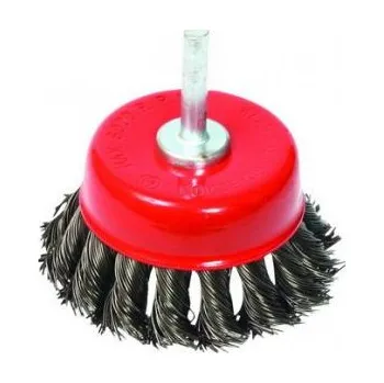 Příslušenství k brusce Kartáč hrncový copánkový so stopkou 75