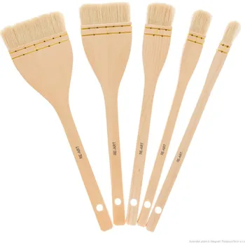 Umělecký štětec RE-ART Flat Hake Brush, tradiční štětec Vybrat druh: 70 mm